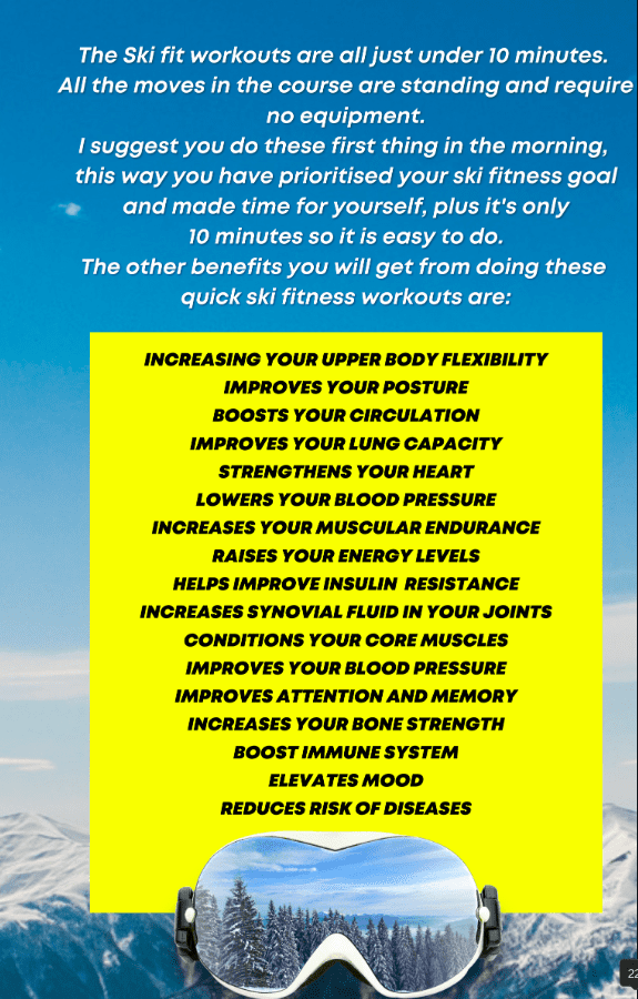 ski exercise at home