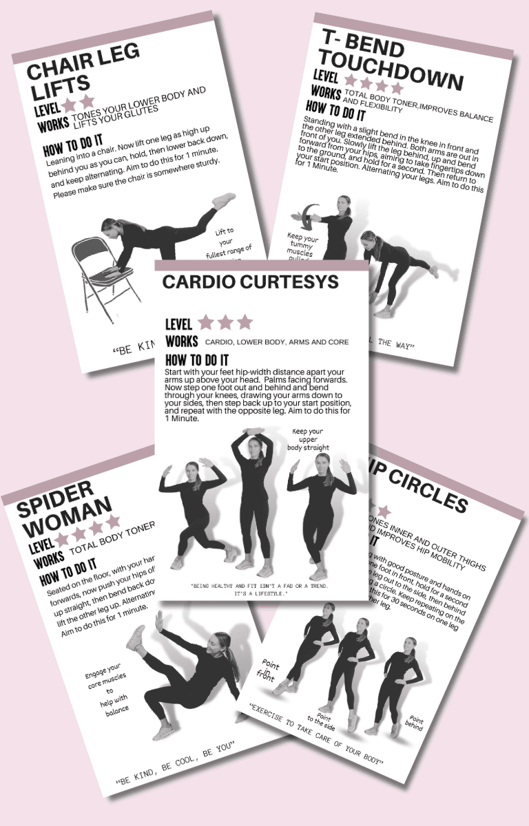 body weight exercises plan