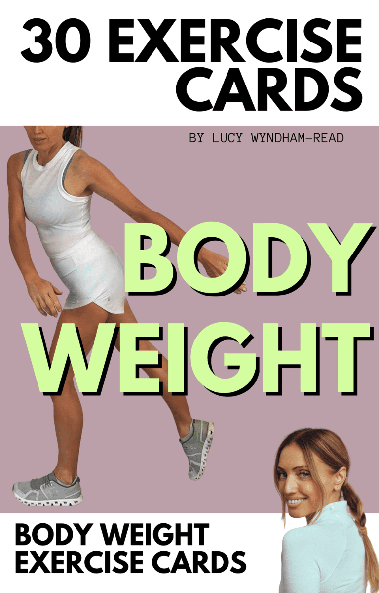 body weight exercises plan