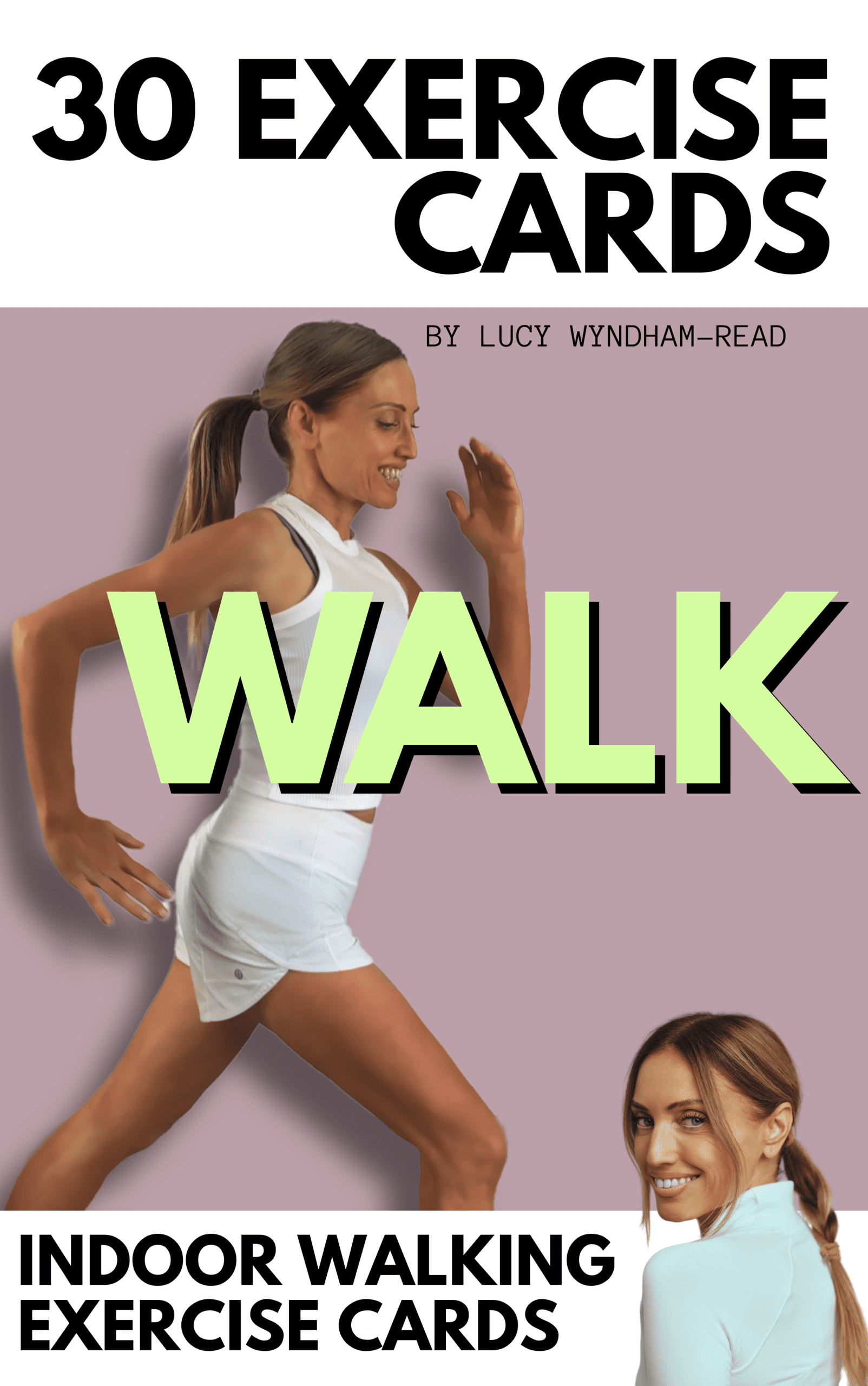 Indoor Walking Exercise Cards for Walking at Home
