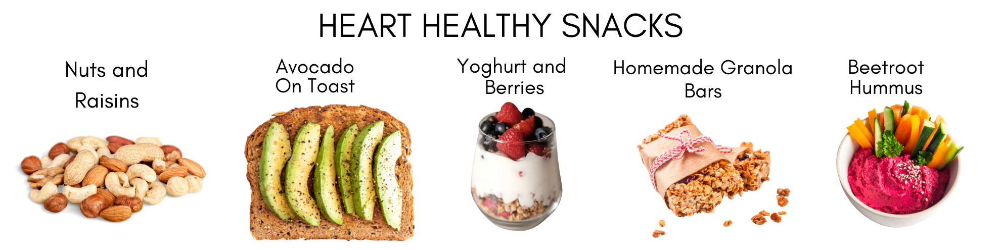 heart healthy snacks