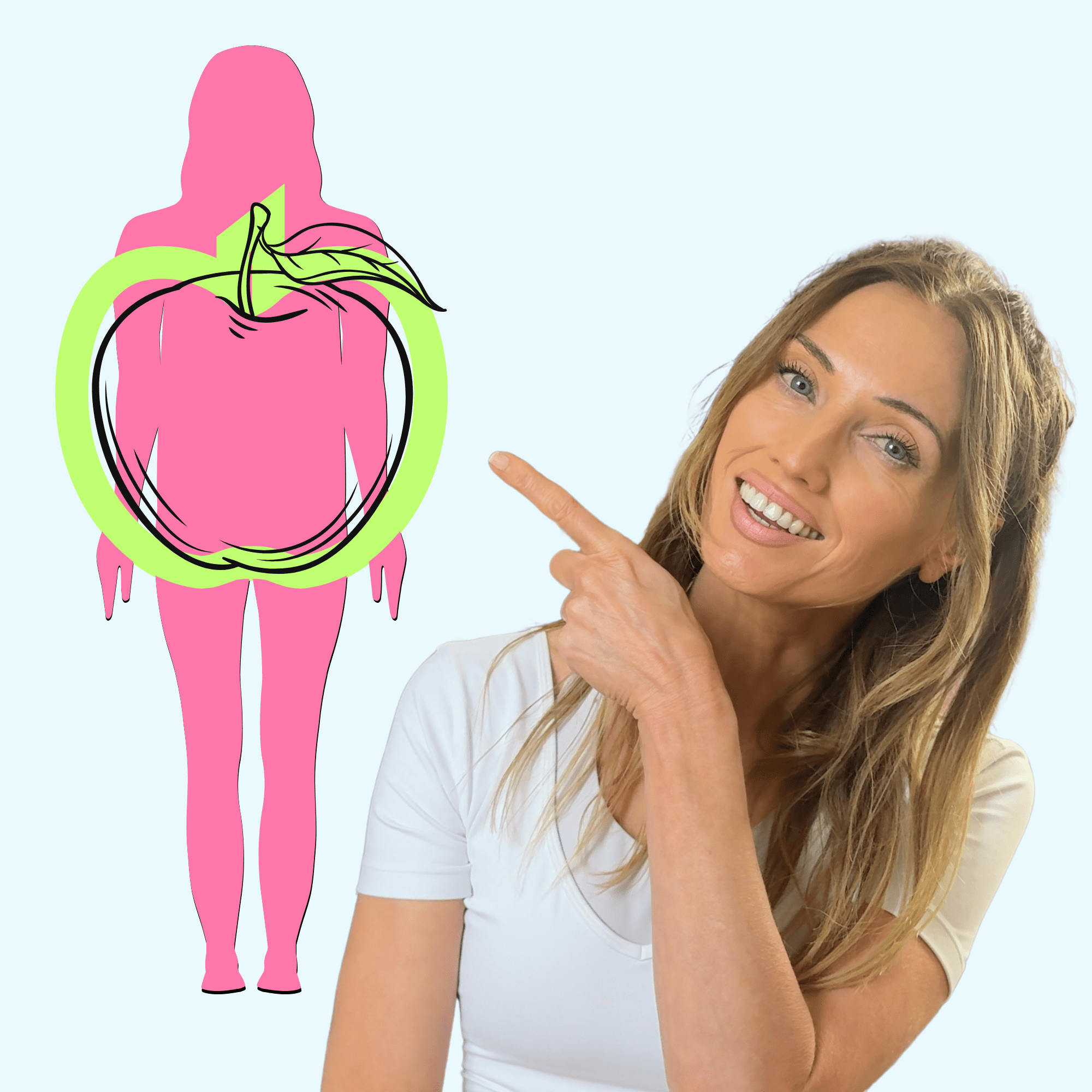 Apple Shape Body